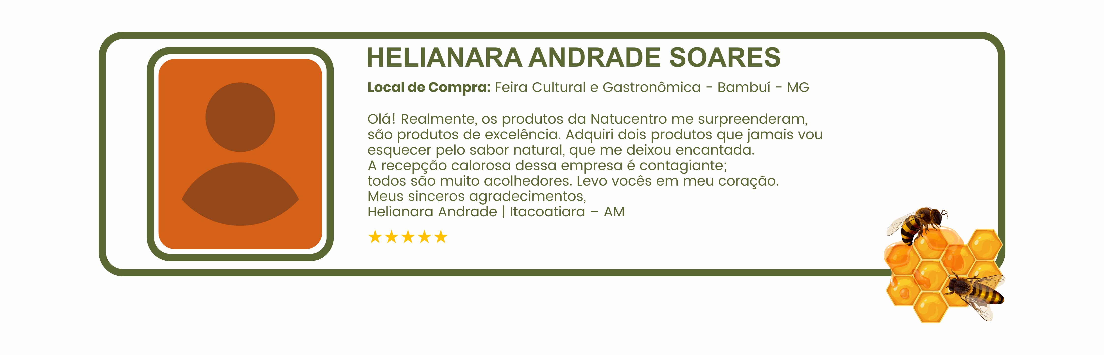 Avaliações de Clientes